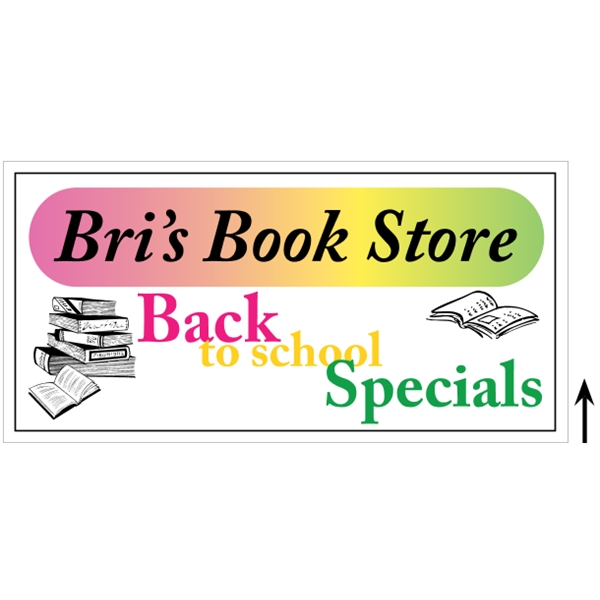 24" X 12" 4CP Corrugated Sign - 24" X 12" 4CP Corrugated Sign - Image 5 of 9