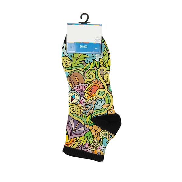 Custom Mid-Rise Sport Style Sock - Digital Sublimation - Custom Mid-Rise Sport Style Sock - Digital Sublimation - Image 3 of 3