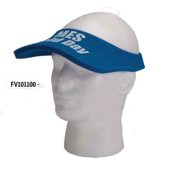 10" Foam Crown Visor - 10" Foam Crown Visor - Image 0 of 5