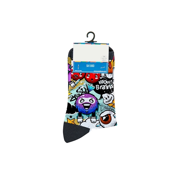 Custom Classic Business Style Sock - Digital Sublimation - Custom Classic Business Style Sock - Digital Sublimation - Image 3 of 3