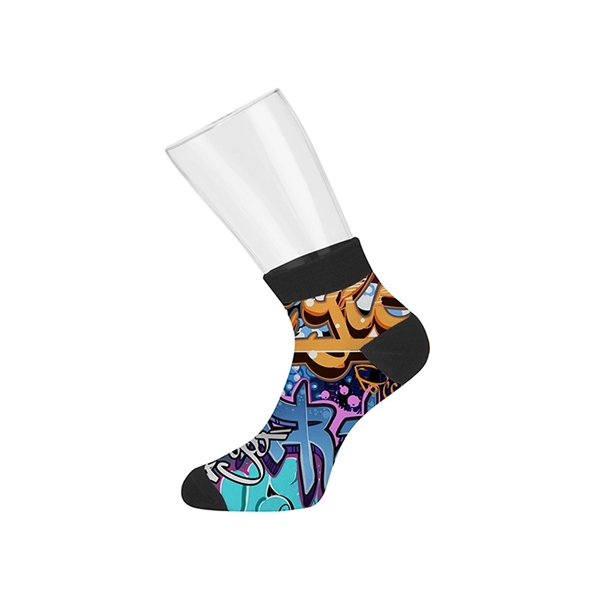 Custom Short Sport Style Socks - Digital Sublimation - Custom Short Sport Style Socks - Digital Sublimation - Image 1 of 3