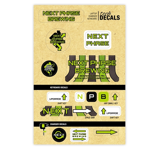 Tech Keyboard Decals - Tech Keyboard Decals - Image 0 of 1