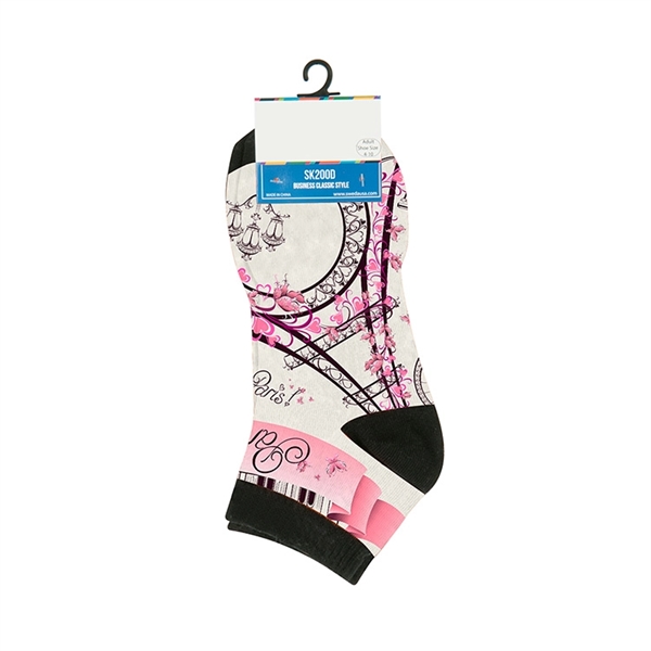 Custom Short Business Style Socks - Digital Sublimation - Custom Short Business Style Socks - Digital Sublimation - Image 1 of 2