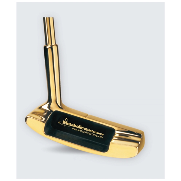 Executive Gold Plated Putter - Executive Gold Plated Putter - Image 0 of 0