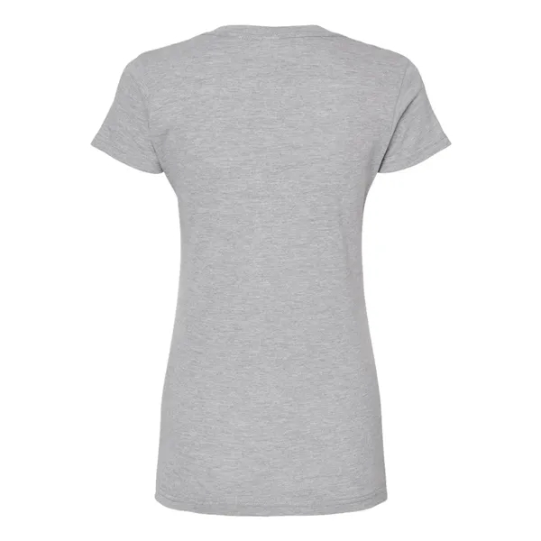 Tultex Women's Fine Jersey V-Neck T-Shirt - Tultex Women's Fine Jersey V-Neck T-Shirt - Image 10 of 18