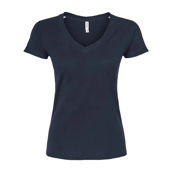 Tultex Women's Fine Jersey V-Neck T-Shirt - Tultex Women's Fine Jersey V-Neck T-Shirt - Image 13 of 18