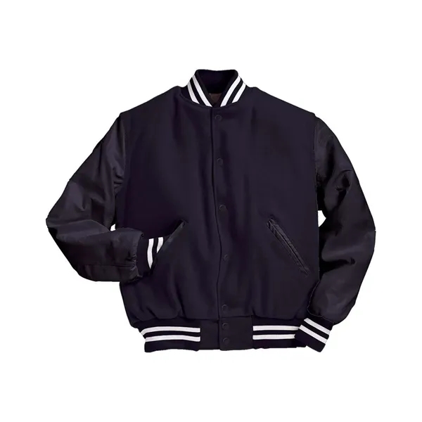 Holloway Men's Varsity Wool Jacket - Holloway Men's Varsity Wool Jacket - Image 17 of 40