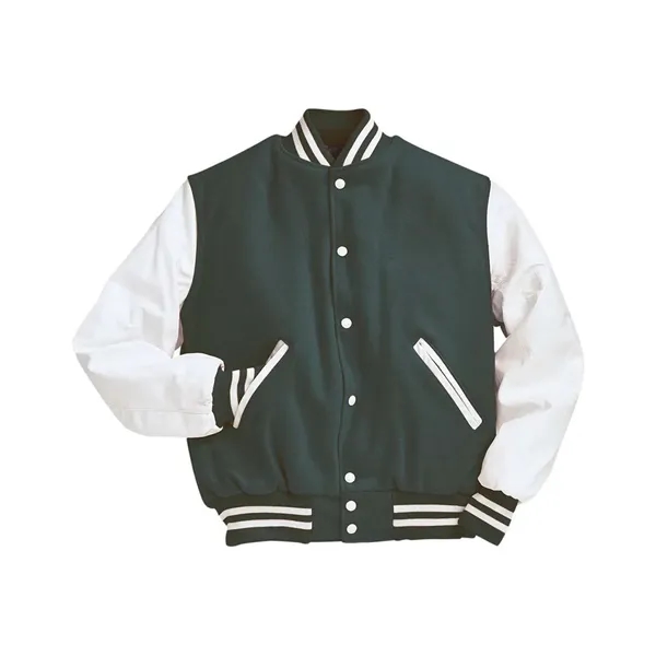 Holloway Men's Varsity Wool Jacket - Holloway Men's Varsity Wool Jacket - Image 31 of 40