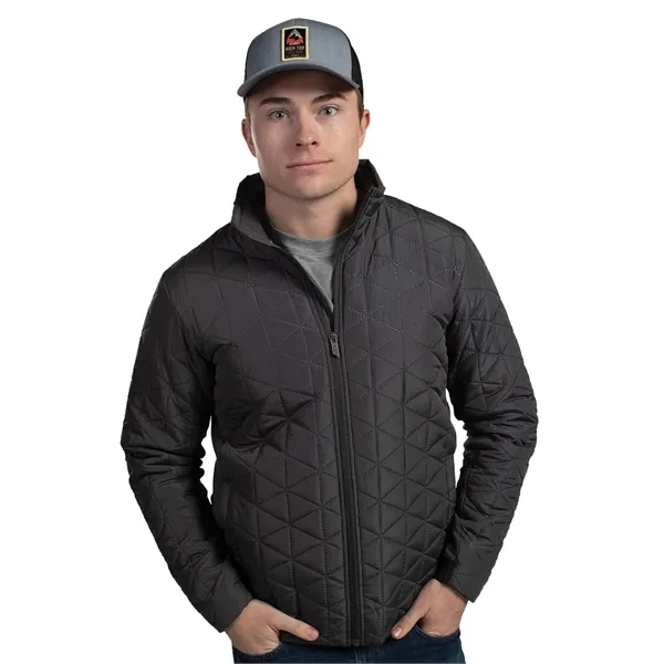 Holloway Men's Repreve® Eco Quilted Jacket - Holloway Men's Repreve® Eco Quilted Jacket - Image 0 of 12
