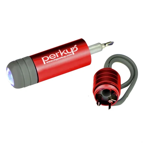 Silicone Strap Flashlight Screwdriver - Silicone Strap Flashlight Screwdriver - Image 0 of 1