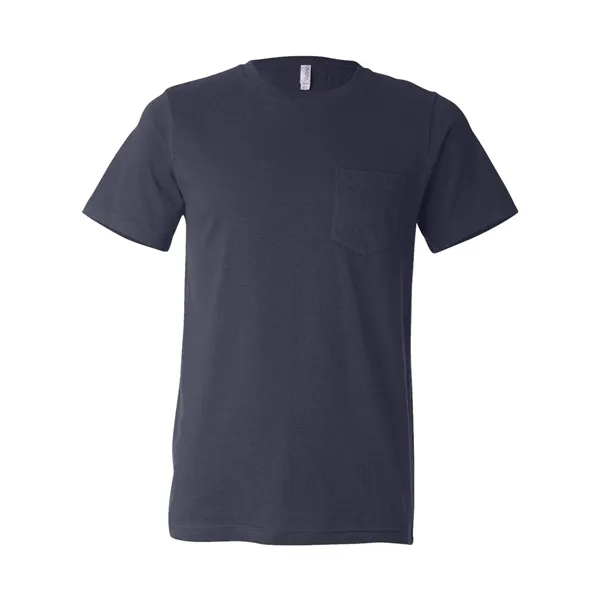 BELLA + CANVAS Men's Jersey Pocket Tee - BELLA + CANVAS Men's Jersey Pocket Tee - Image 28 of 42