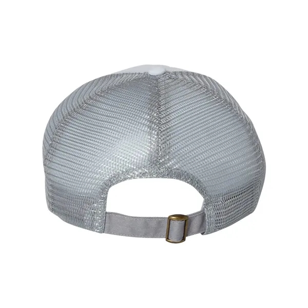 Valucap Contrast-Stitch Mesh-Back Cap