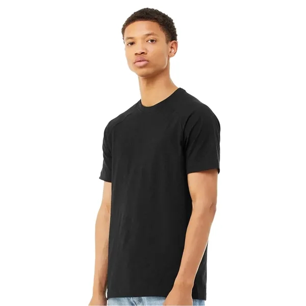 BELLA + CANVAS Men's Heather CVC Raglan Tee - BELLA + CANVAS Men's Heather CVC Raglan Tee - Image 0 of 20
