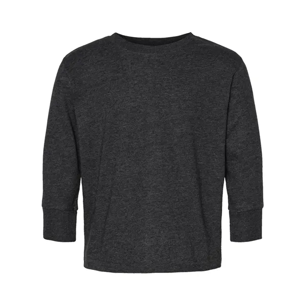 Rabbit Skins Toddler Fine Jersey Long Sleeve Tee - Rabbit Skins Toddler Fine Jersey Long Sleeve Tee - Image 33 of 36
