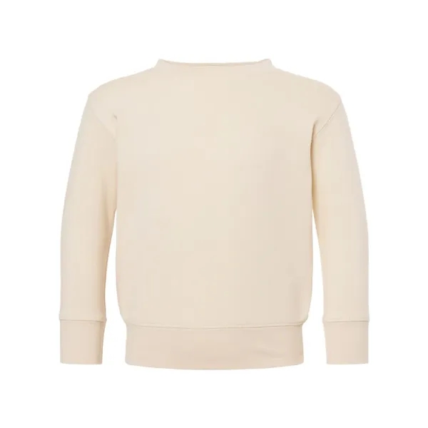 Rabbit Skins Toddler Fleece Crewneck Sweatshirt - Rabbit Skins Toddler Fleece Crewneck Sweatshirt - Image 14 of 30