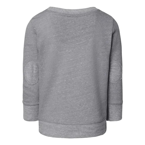 Rabbit Skins Toddler Harborside Melange French Terry Crew... - Rabbit Skins Toddler Harborside Melange French Terry Crew... - Image 2 of 10