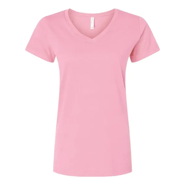 LAT Women's Fine Jersey V-Neck Tee - LAT Women's Fine Jersey V-Neck Tee - Image 29 of 40