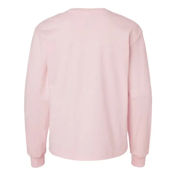 BELLA + CANVAS Youth 6oz. Heavyweight Long Sleeve Tee - BELLA + CANVAS Youth 6oz. Heavyweight Long Sleeve Tee - Image 16 of 24