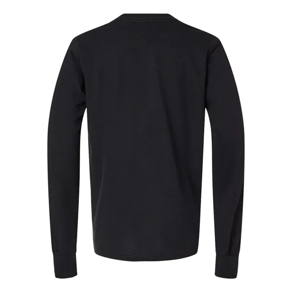 BELLA + CANVAS Youth Triblend Long Sleeve Tee - BELLA + CANVAS Youth Triblend Long Sleeve Tee - Image 10 of 14