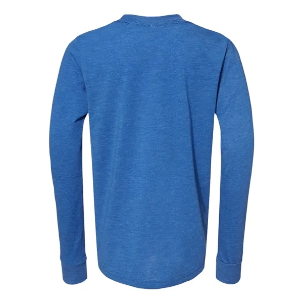 BELLA + CANVAS Youth Triblend Long Sleeve Tee - BELLA + CANVAS Youth Triblend Long Sleeve Tee - Image 14 of 14