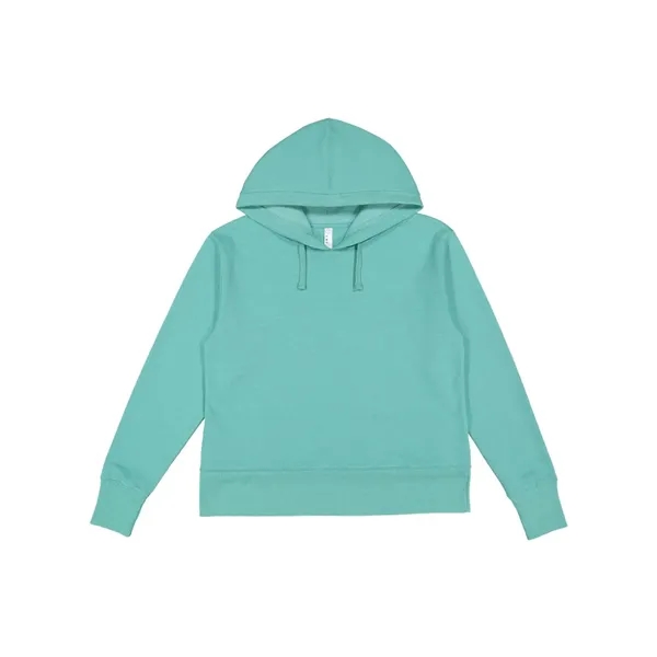 LAT Women's Vintage Wash Hoodie Sweatshirt - LAT Women's Vintage Wash Hoodie Sweatshirt - Image 9 of 14