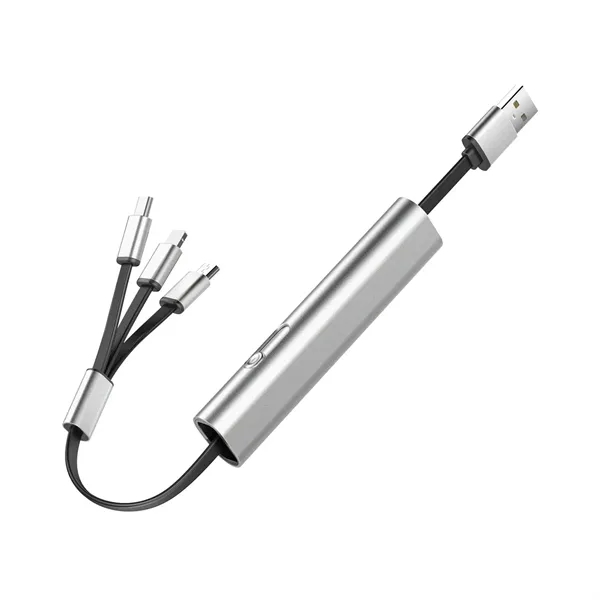 3-In-1 Storage USB Charger - 3-In-1 Storage USB Charger - Image 1 of 5