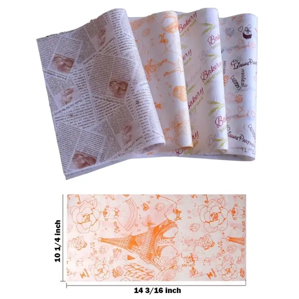 Custom Printed Food Wrapping Paper - Custom Printed Food Wrapping Paper - Image 0 of 6