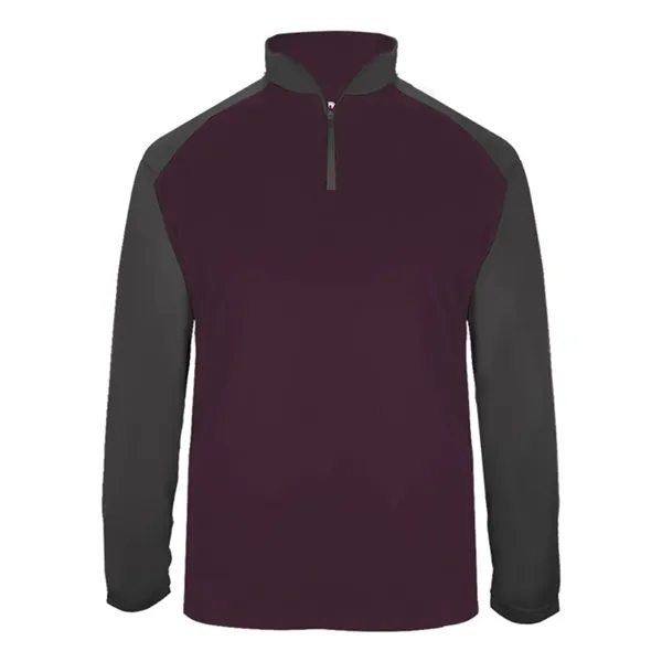 Badger Men's Ultimate SoftLock™ Sport Quarter-Zip Pullover