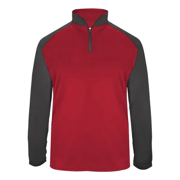 Badger Men's Ultimate SoftLock™ Sport Quarter-Zip Pullover