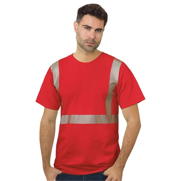 Bayside Unisex USA-Made Hi-Visibility Comfort Trim T-Shirt
