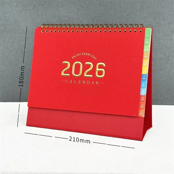2026 Customized Desk Calendar - 2026 Customized Desk Calendar - Image 4 of 4