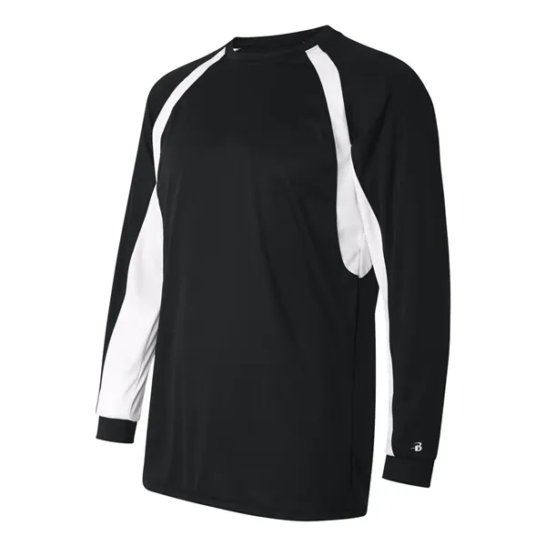 Badger Men's B-Core Hook Long Sleeve T-Shirt - Badger Men's B-Core Hook Long Sleeve T-Shirt - Image 8 of 42