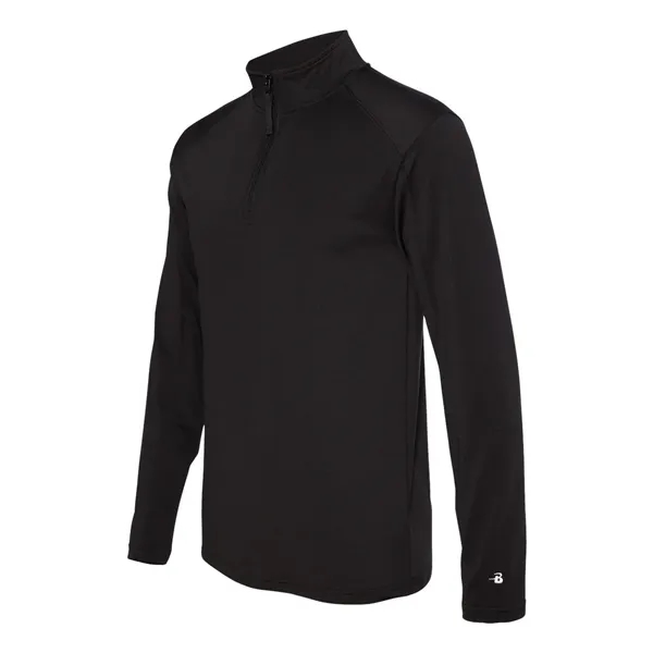 Badger Men's Lightweight Quarter-Zip Pullover - Badger Men's Lightweight Quarter-Zip Pullover - Image 2 of 3