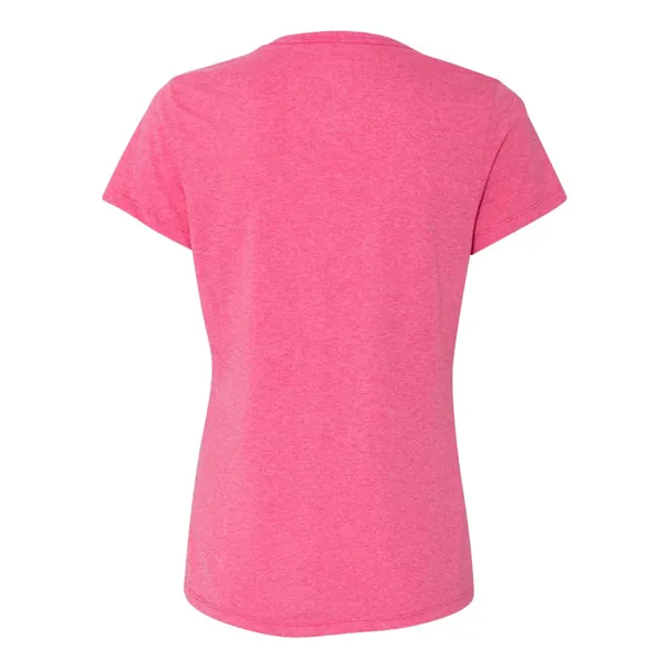 Hanes Women's Perfect-T Triblend V-Neck T-Shirt - Hanes Women's Perfect-T Triblend V-Neck T-Shirt - Image 5 of 13