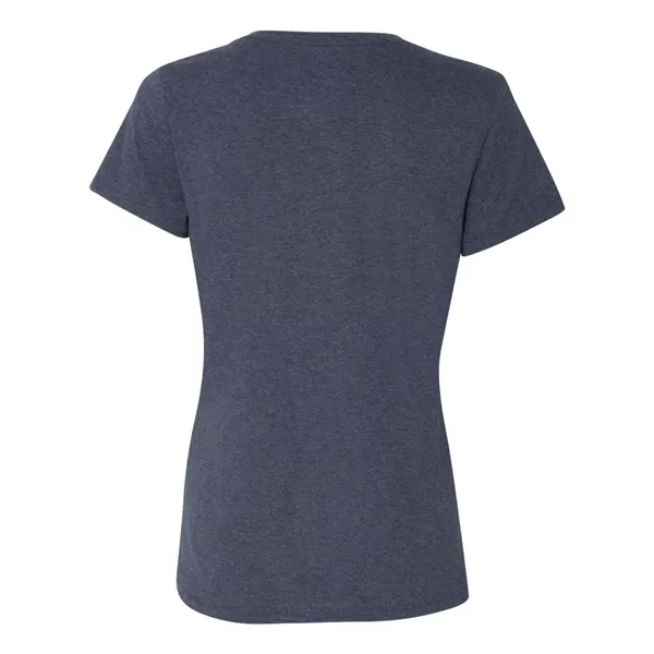 Hanes Women's Perfect-T Triblend V-Neck T-Shirt - Hanes Women's Perfect-T Triblend V-Neck T-Shirt - Image 7 of 13