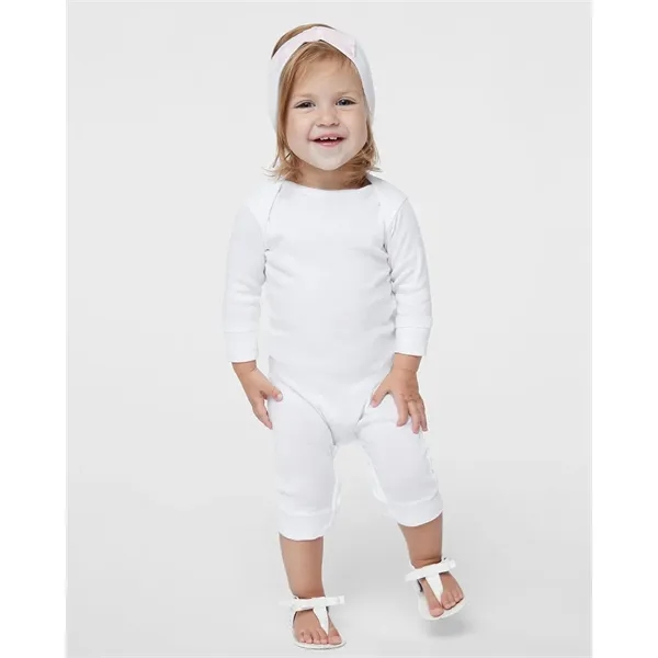 Rabbit Skins Infant Long Legged Baby Rib Bodysuit - Rabbit Skins Infant Long Legged Baby Rib Bodysuit - Image 0 of 22