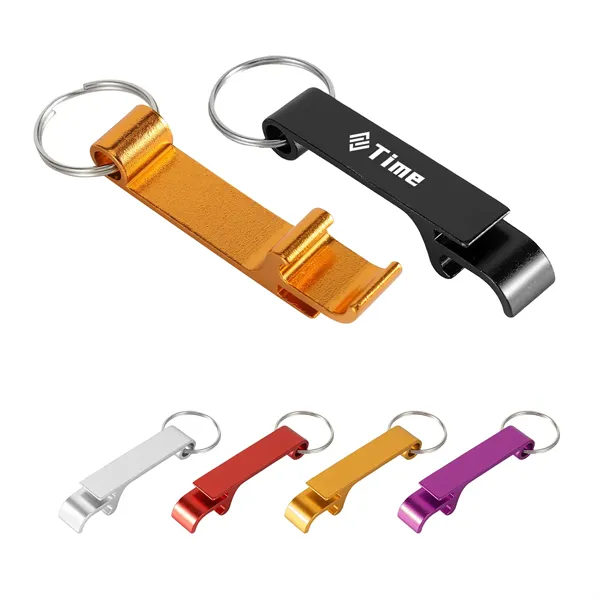 Aluminum Alloy Pocket Beer Keychain Bottle Opener - Aluminum Alloy Pocket Beer Keychain Bottle Opener - Image 0 of 6