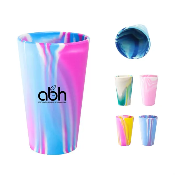 16 Oz Silicone Pint Glass - 16 Oz Silicone Pint Glass - Image 0 of 12