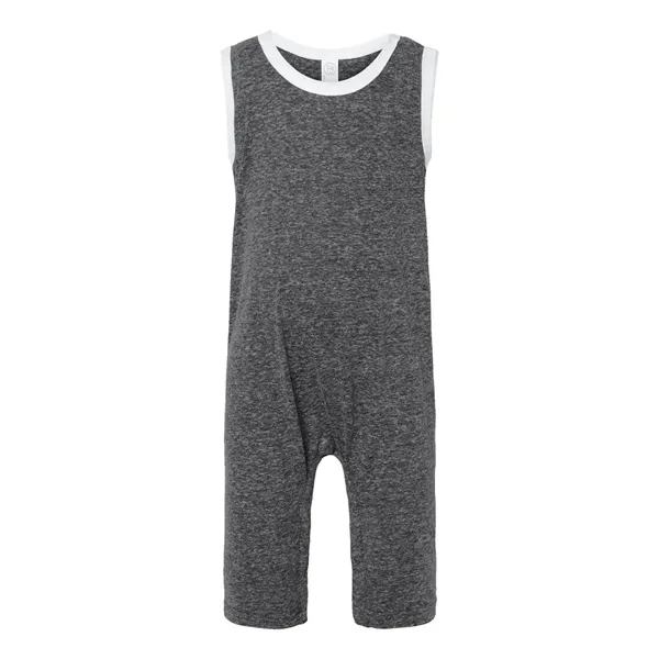 Rabbit Skins Infant Harborside Melange Tank Romper - Rabbit Skins Infant Harborside Melange Tank Romper - Image 9 of 10
