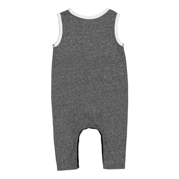 Rabbit Skins Infant Harborside Melange Tank Romper - Rabbit Skins Infant Harborside Melange Tank Romper - Image 10 of 10