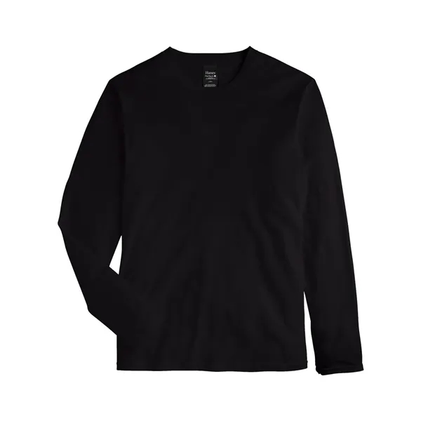 Hanes Unisex Perfect-T Long Sleeve T-Shirt - Hanes Unisex Perfect-T Long Sleeve T-Shirt - Image 2 of 7