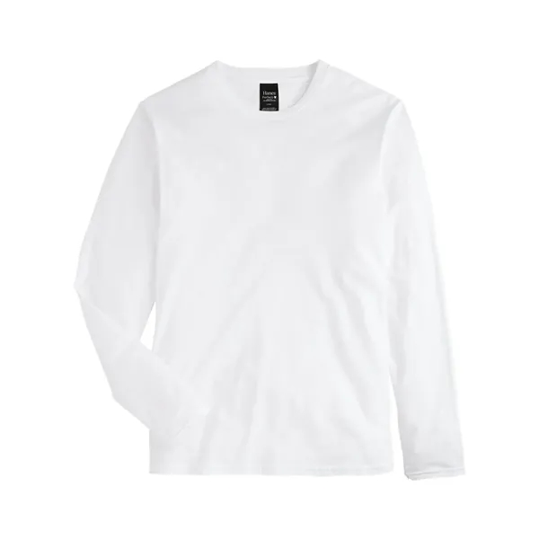 Hanes Unisex Perfect-T Long Sleeve T-Shirt - Hanes Unisex Perfect-T Long Sleeve T-Shirt - Image 7 of 7