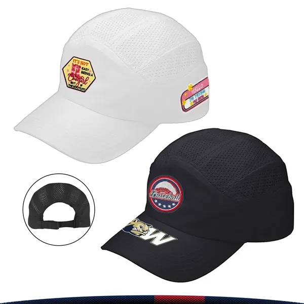 Bella Casual Style Brushed Microfiber Running Cap - Bella Casual Style Brushed Microfiber Running Cap - Image 0 of 5