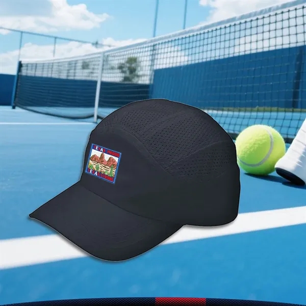 Bella Casual Style Brushed Microfiber Running Cap - Bella Casual Style Brushed Microfiber Running Cap - Image 1 of 5