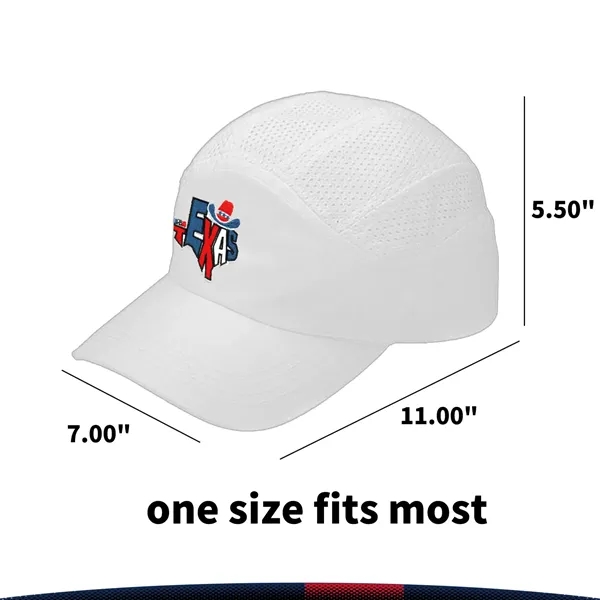 Bella Casual Style Brushed Microfiber Running Cap - Bella Casual Style Brushed Microfiber Running Cap - Image 2 of 5