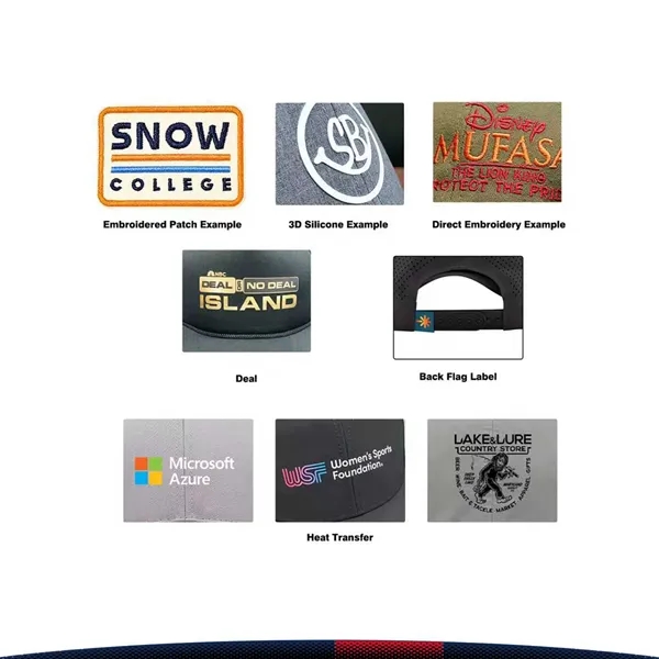 Bella Casual Style Brushed Microfiber Running Cap - Bella Casual Style Brushed Microfiber Running Cap - Image 3 of 5