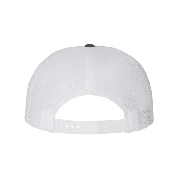 Richardson Wool Blend Flat Bill Trucker Cap - Richardson Wool Blend Flat Bill Trucker Cap - Image 10 of 24