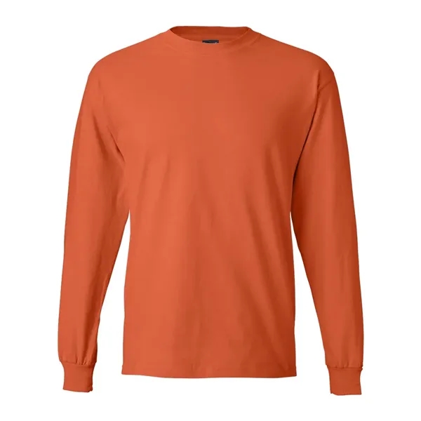 Hanes Unisex Beefy-T® Long Sleeve T-Shirt - Hanes Unisex Beefy-T® Long Sleeve T-Shirt - Image 34 of 45