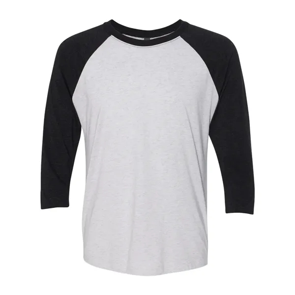 Next Level Unisex Triblend Three-Quarter Raglan T-Shirt - Next Level Unisex Triblend Three-Quarter Raglan T-Shirt - Image 19 of 47