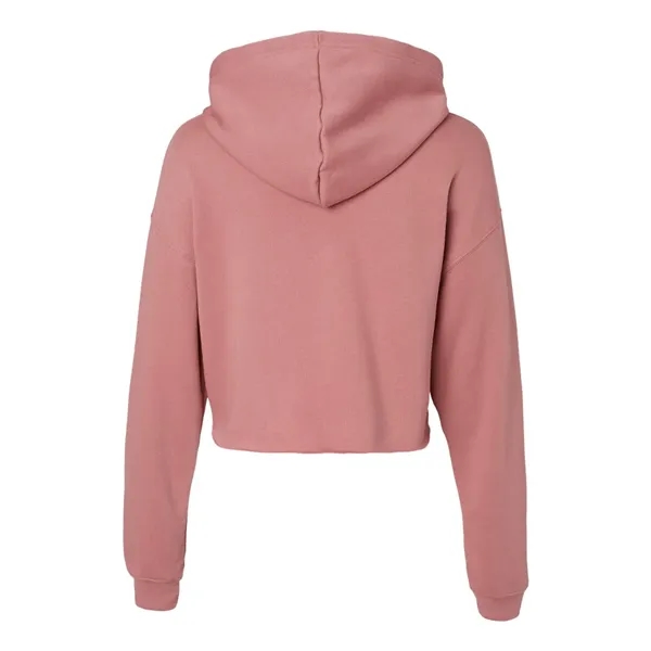 BELLA + CANVAS Women's Crop Fleece Hoodie Sweatshirt - BELLA + CANVAS Women's Crop Fleece Hoodie Sweatshirt - Image 14 of 27